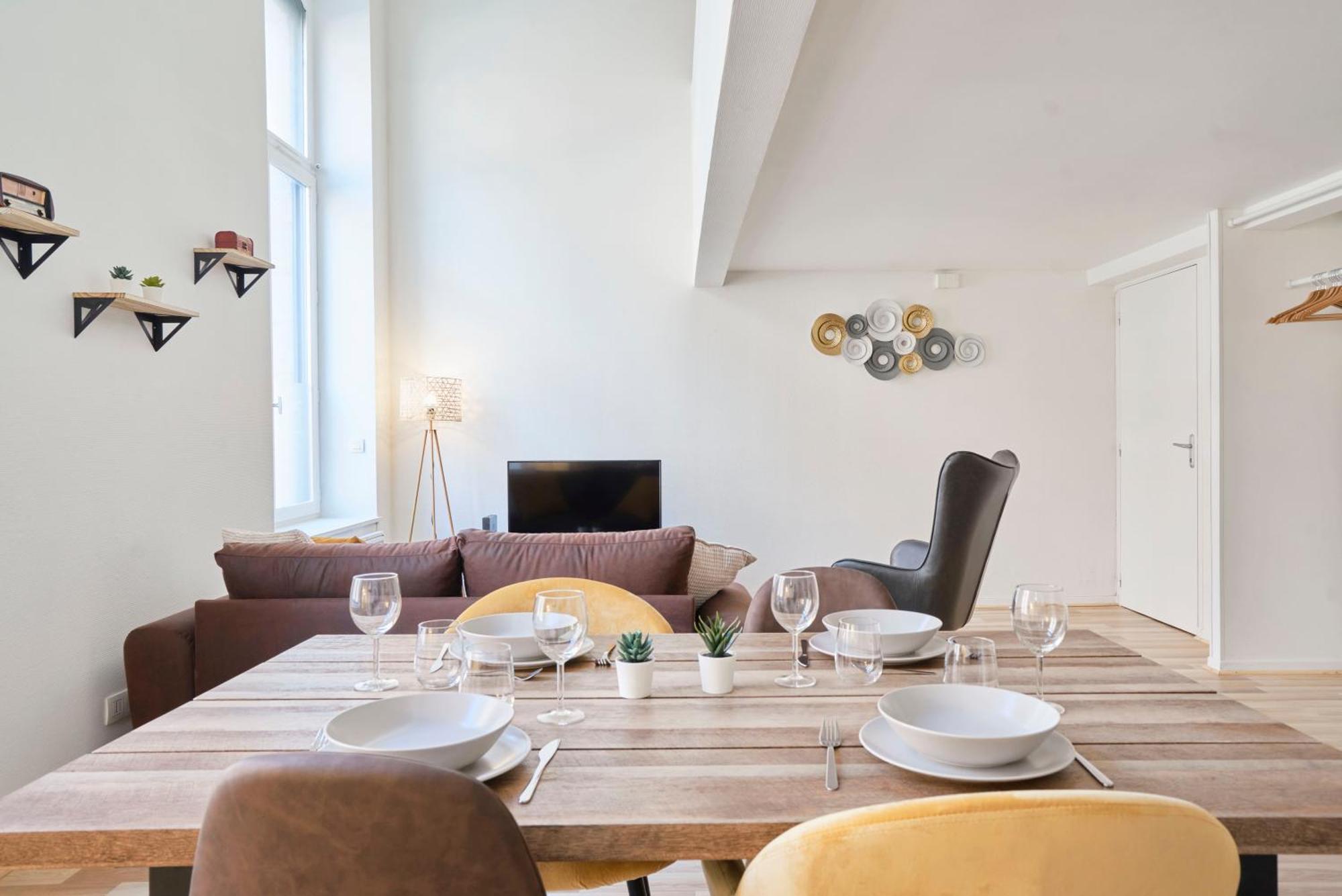 Locationstourcoing - Le Loft Apartment Ngoại thất bức ảnh