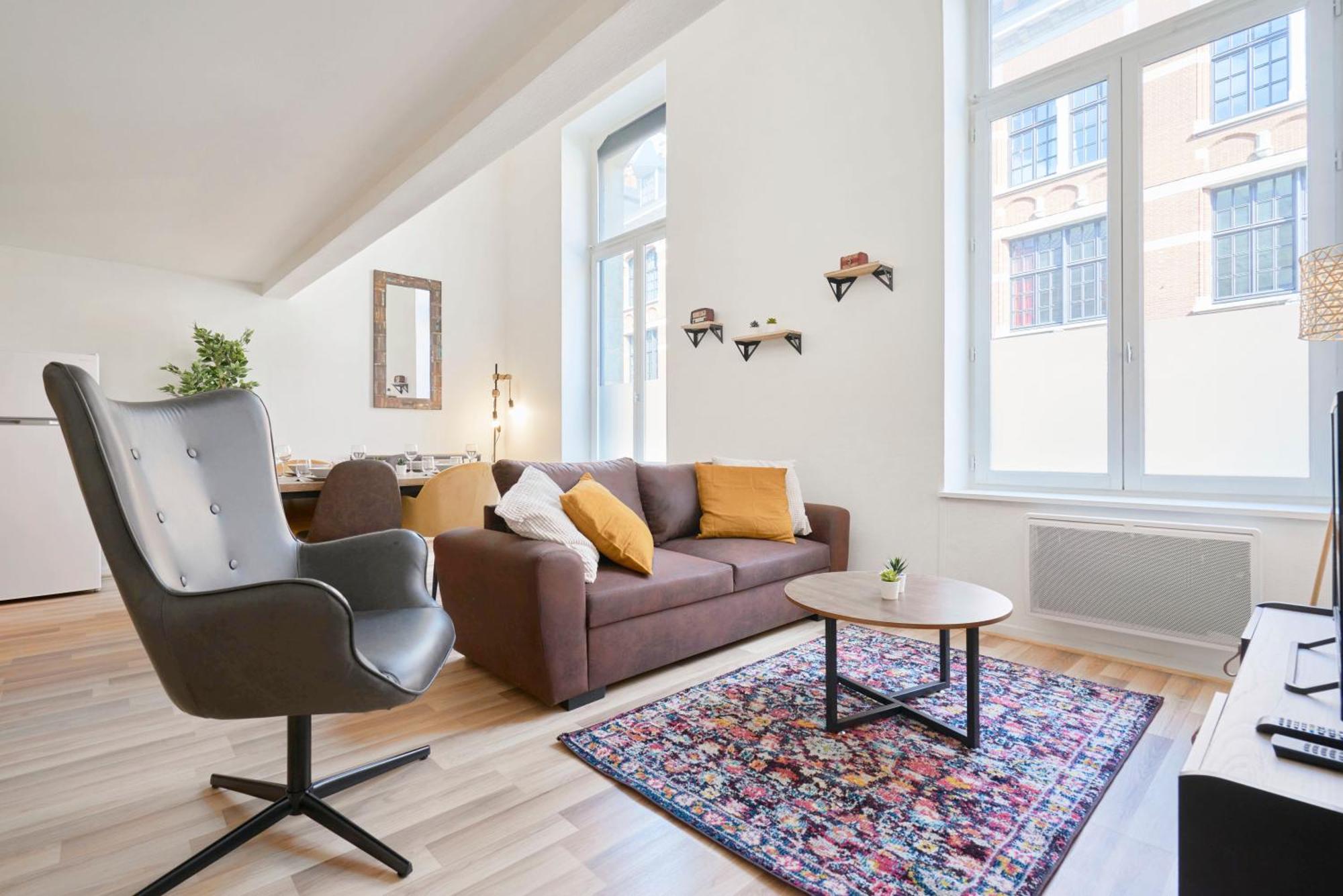 Locationstourcoing - Le Loft Apartment Ngoại thất bức ảnh